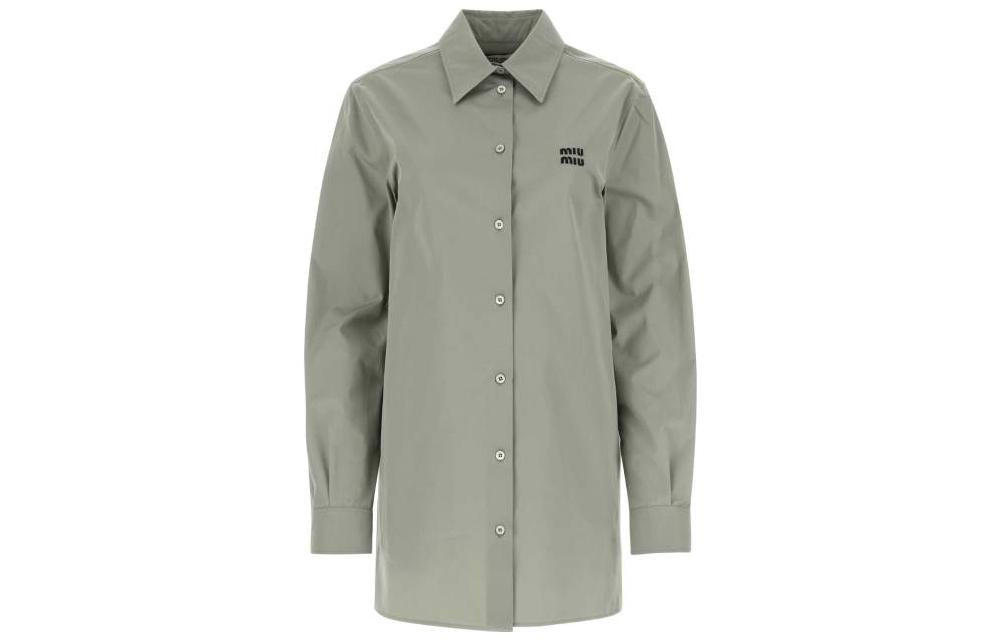 MIU MIU Shirts Women's Silver