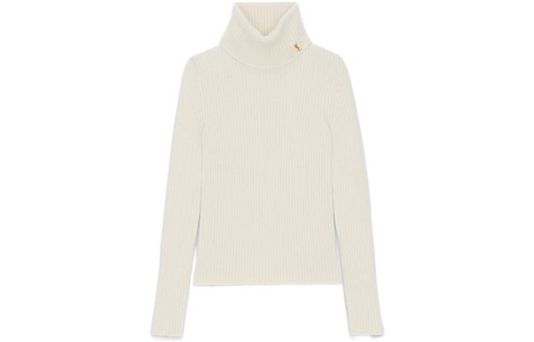SAINT LAURENT Ribbed knit Roll neck Sweater