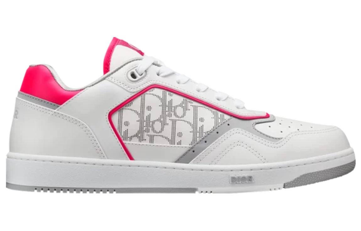 DIOR B27 Low White Neon Pink