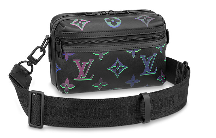 LOUIS VUITTON Messenger Comet Pm Black Borealis