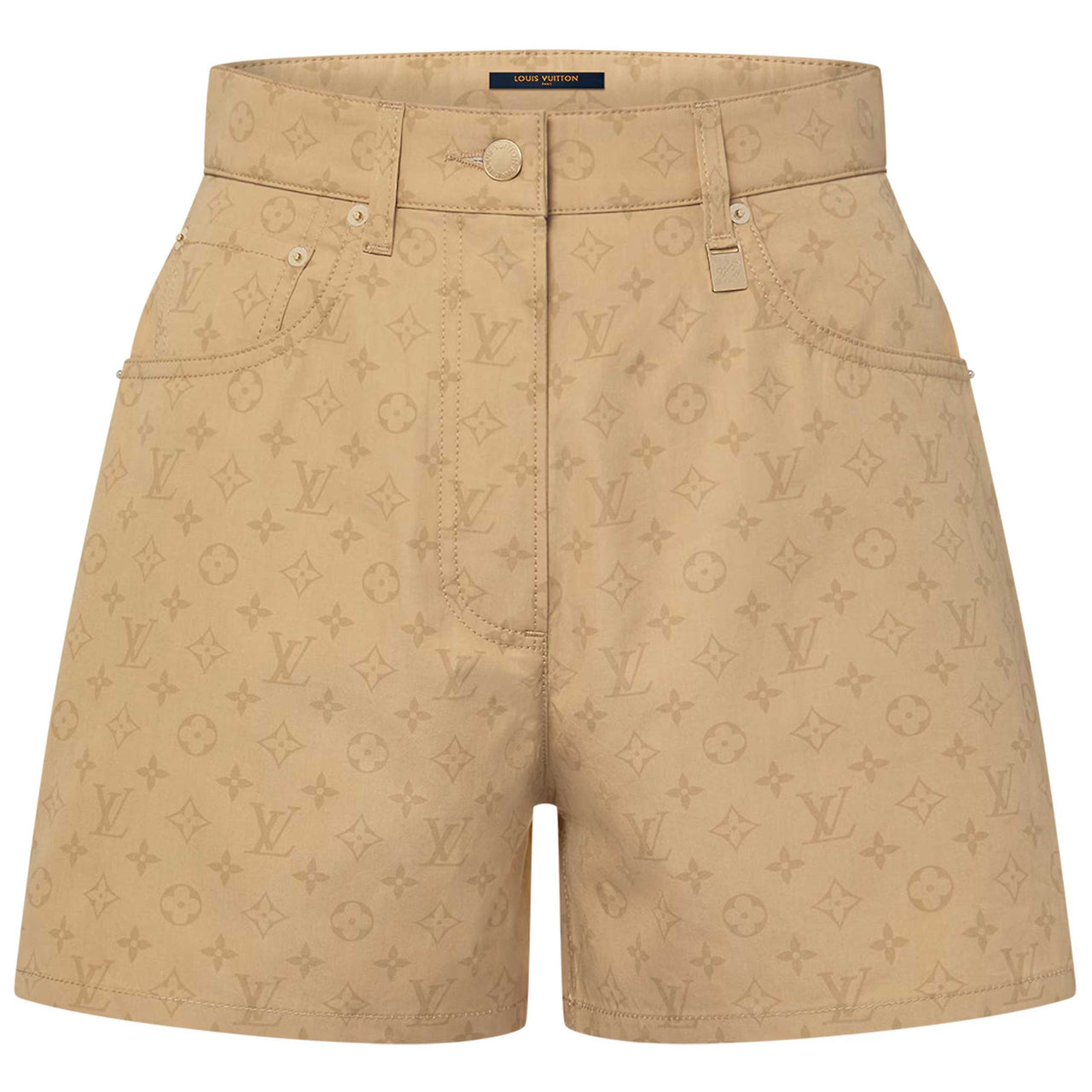 LOUIS VUITTON SS24 Casual Shorts Women's Beige