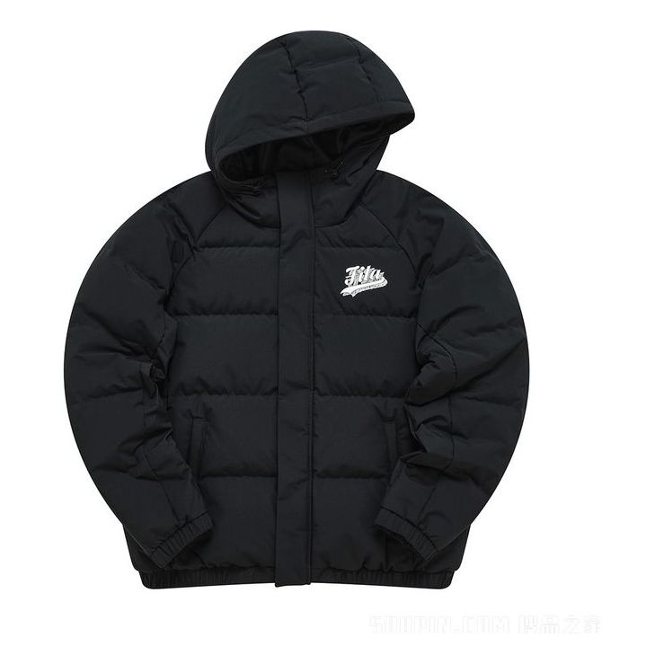FILA FUSION Winter Down Jacket 'Black' T11M242908F-BK