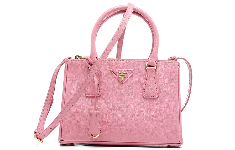 PRADA Leather Tote Bag, Shopping Bag, Shoulder Bag Regular Women's Pink