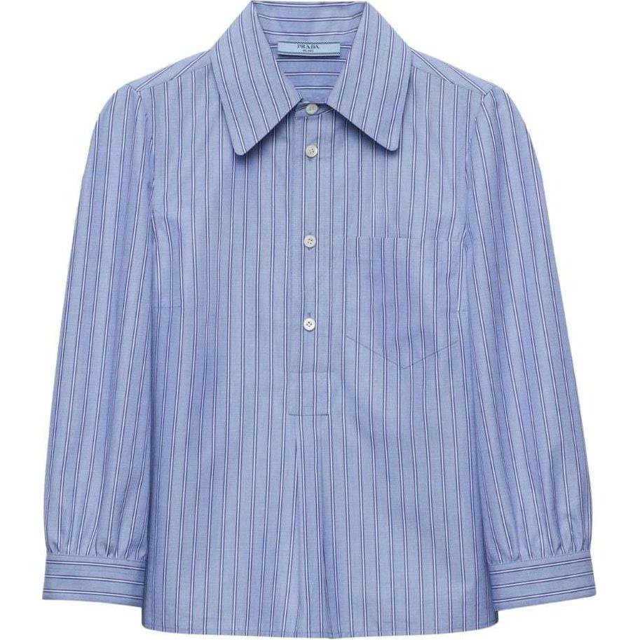 PRADA Striped Buttoned Shirt