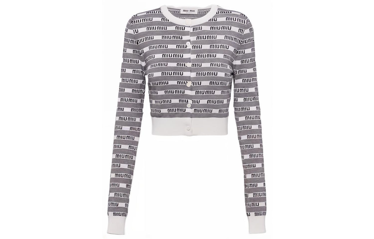 MIU MIU SS23 Sweater Women's Gray