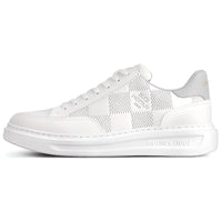 LOUIS VUITTON Low-Top Skateboard Shoes Men's White Gray