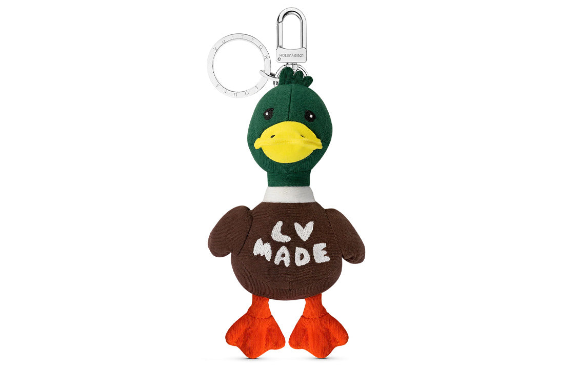 LOUIS VUITTON X Nigo Lv Made Duck Bag Charm And Key Holder