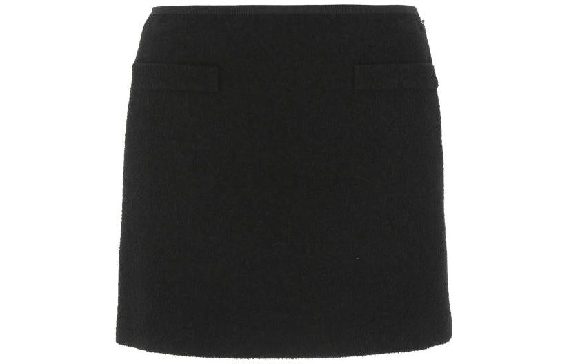 MIU MIU FW22 Casual Short Skirts Women's Black