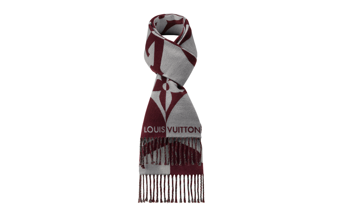 LOUIS VUITTON Graphic Dual Small Scarf