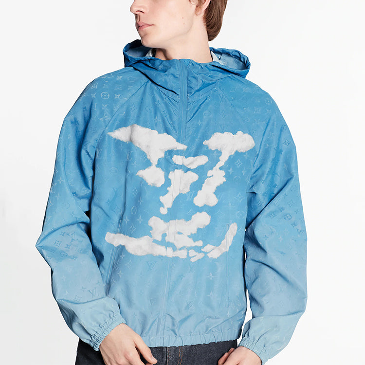 LOUIS VUITTON 2010s Monogram Cloud Windbreaker