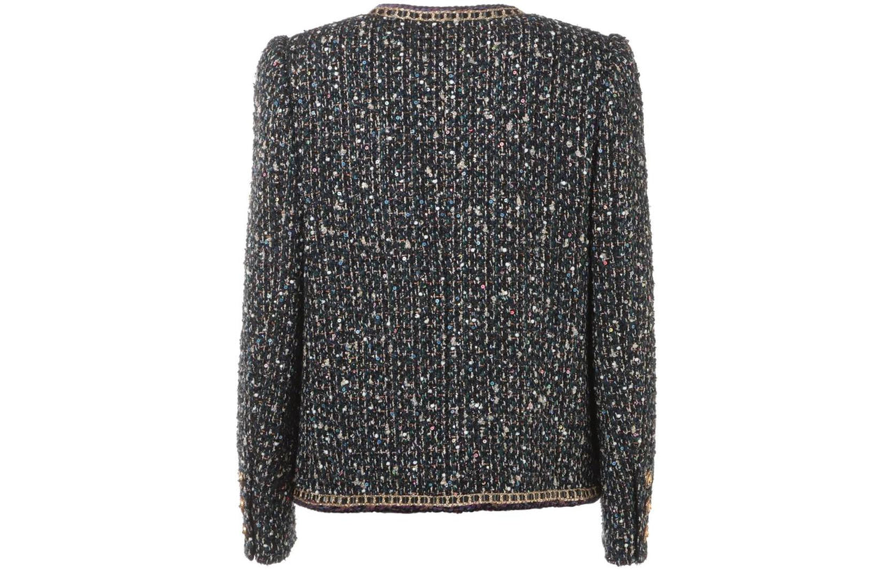CHANEL Jacket Women's Dark Blue