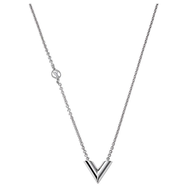LOUIS VUITTON Essential V Supple Necklace