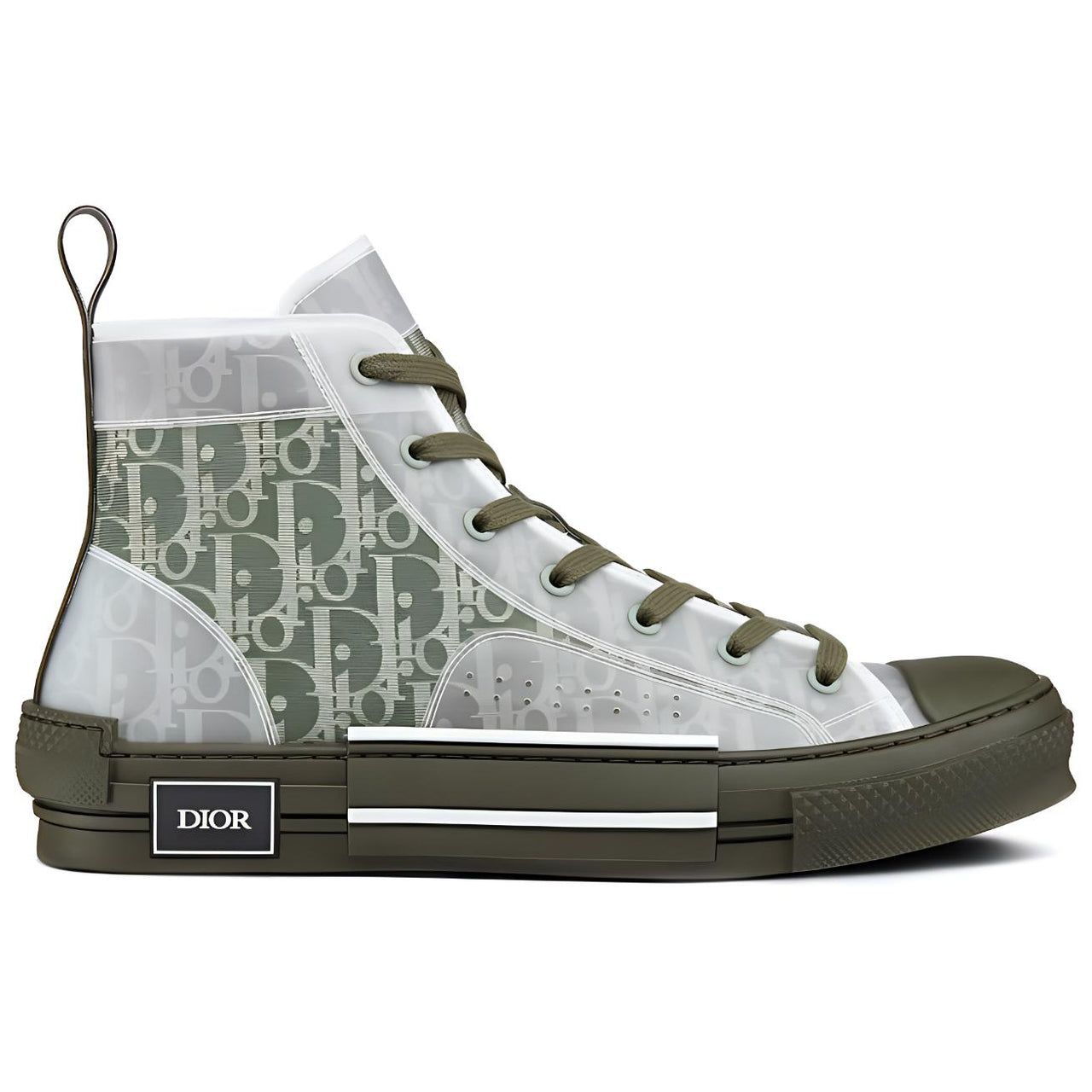 DIOR B23 Olive Oblique Canvas