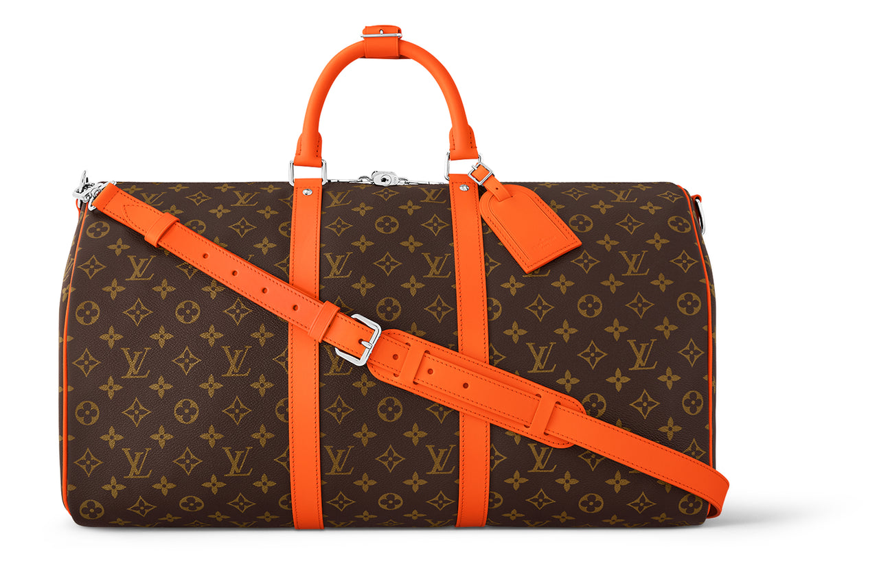LOUIS VUITTON Keepall Bandouliere 50 Colormania Orange
