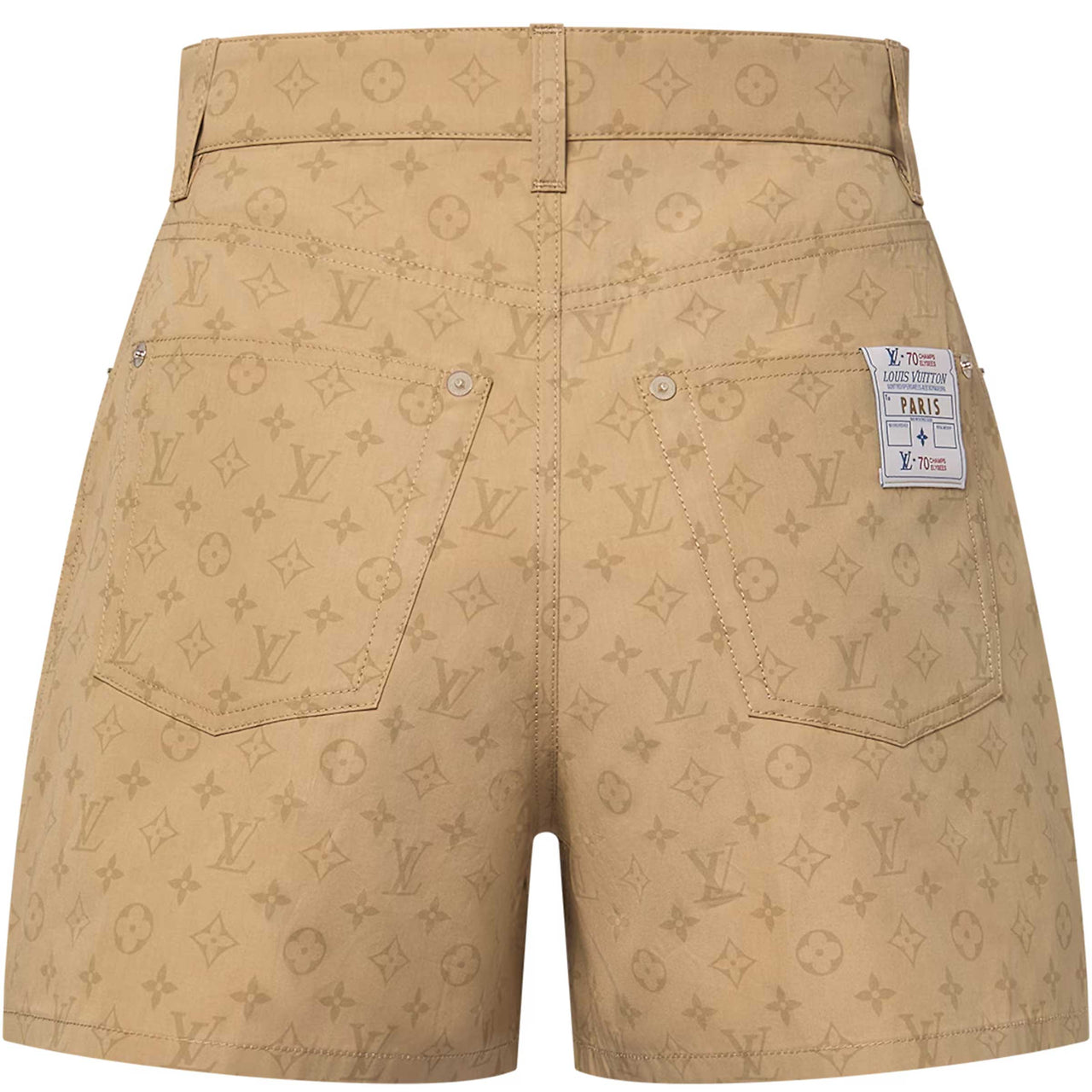 LOUIS VUITTON SS24 Casual Shorts Women's Beige