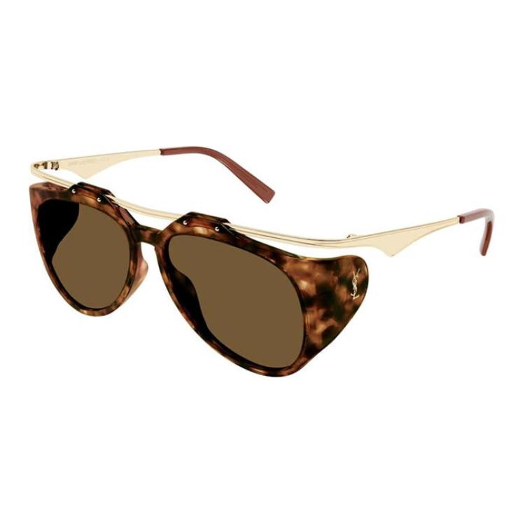 SAINT LAURENT Eyewear Sculpted Sunglasses