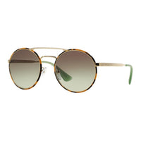 PRADA Round Sunglasses Women's Brown