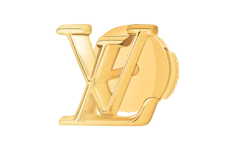 LOUIS VUITTON Nigo & Virgil Abloh Pyramidal Lv Ear Stud