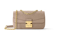 LOUIS VUITTON Marceau Grained Calfskin Bacchus Bag Shoulder Bag Crossbody Bag Regular Women's Brown