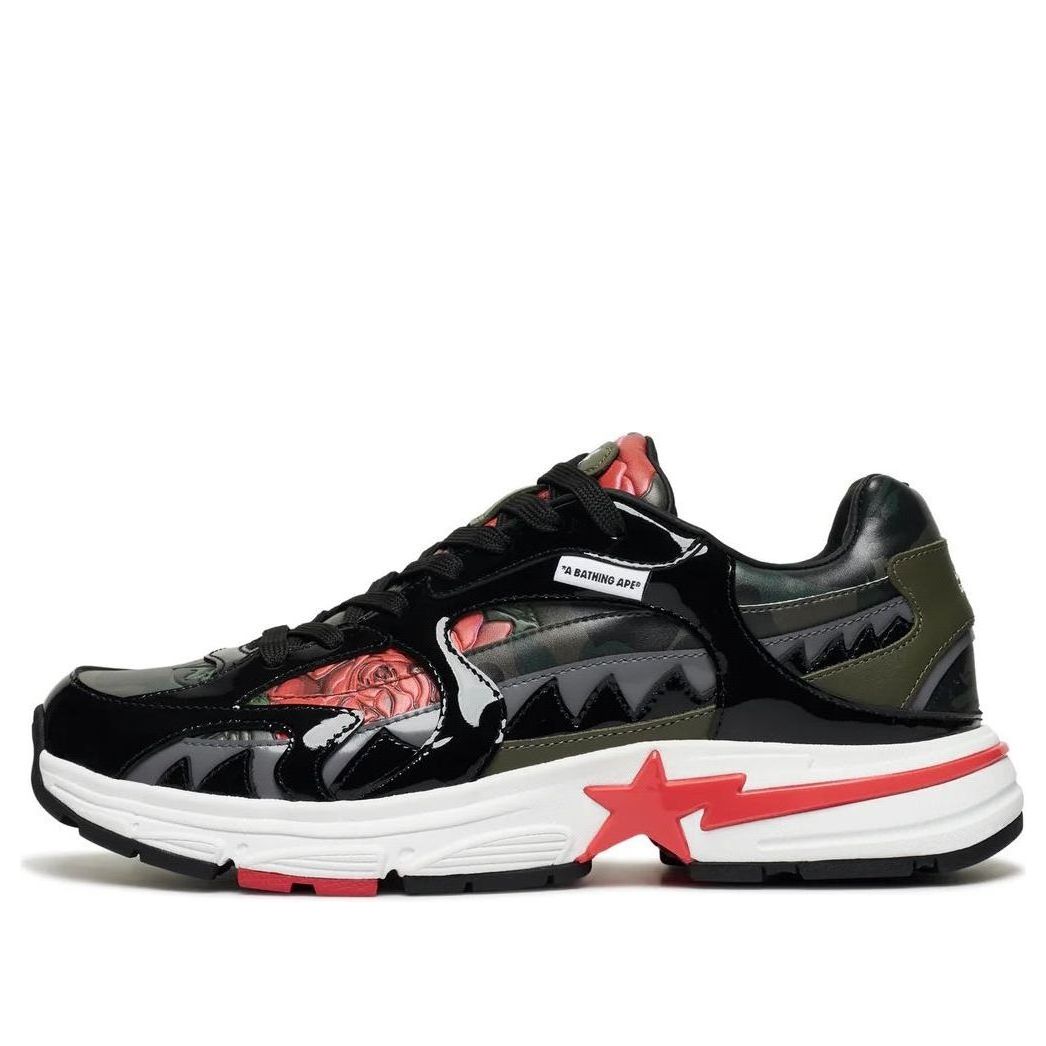 A Bathing Ape x Anti Social Social Club Shark STA M1 'Black Multi' 0ZXSHM191908N