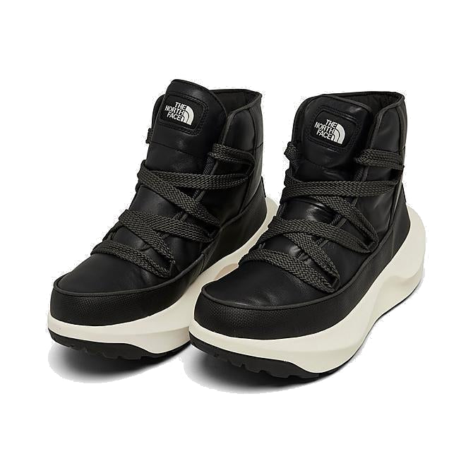 (WMNS) THE NORTH FACE Halseigh Thermoball Lace Waterproof Boots 'Tnf Black Asphalt Grey' 817M-KT0