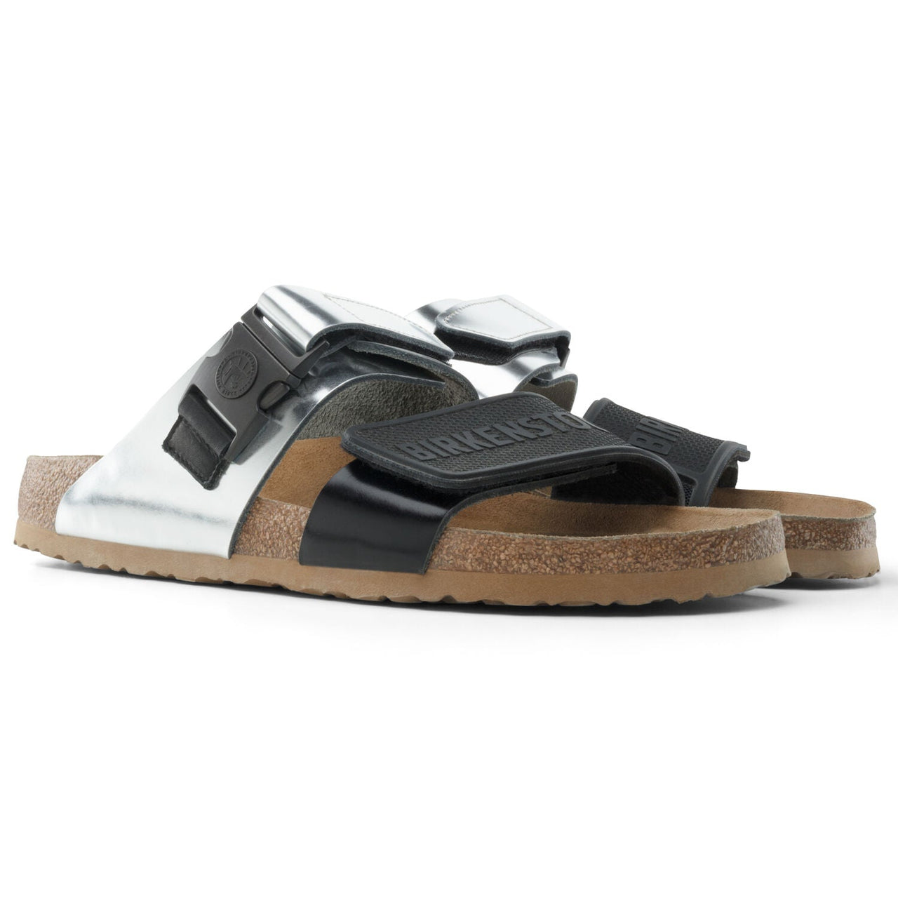 Birkenstock Rick Owens Rotterdam 'Black Silver' 1014807