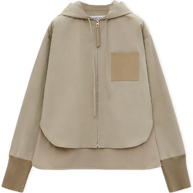LOEWE FW24 Jackets & Coats Women's Light Beige