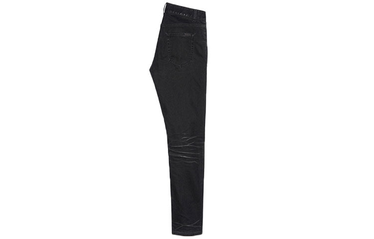 SAINT LAURENT Jeans Men Black