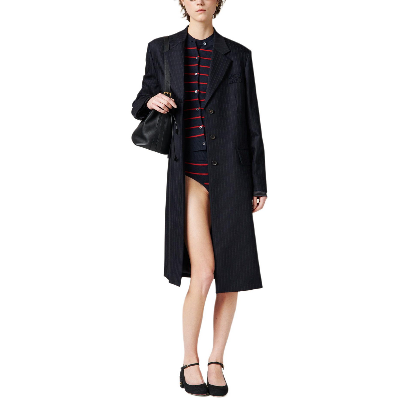MIU MIU Coats Women's Blue