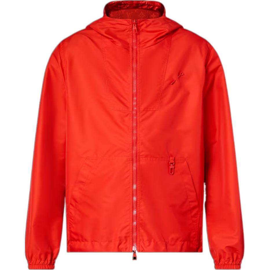 LOUIS VUITTON Monogram Reversible Nylon Windbreaker