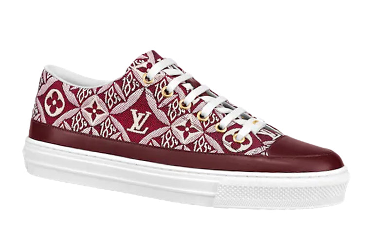 LOUIS VUITTON Stellar Sneakers 'White Red Monogram' Women's