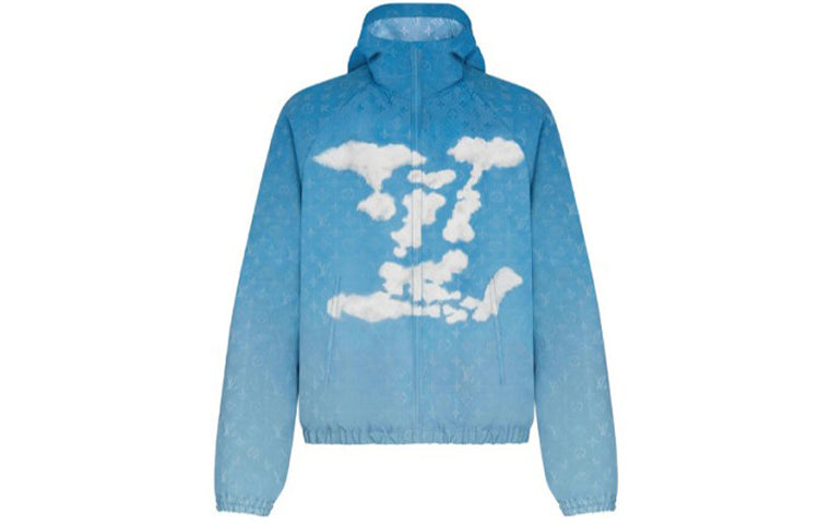 LOUIS VUITTON 2010s Monogram Cloud Windbreaker