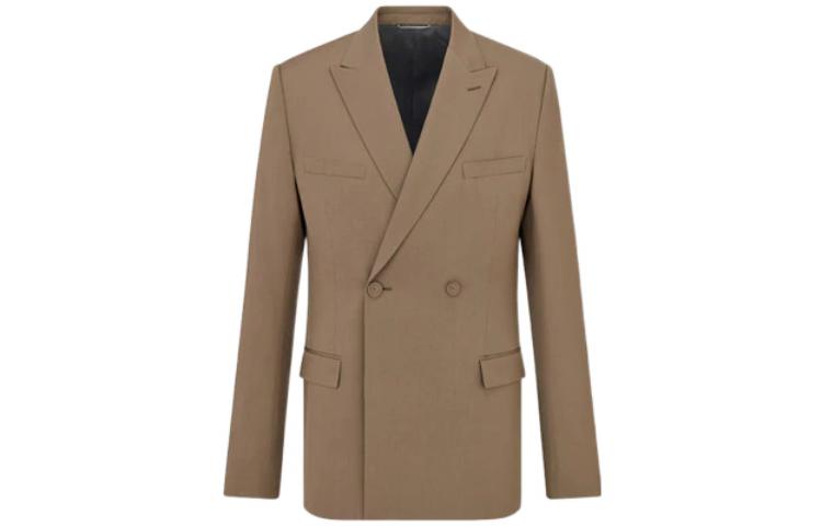 DIOR FW22 Business Suits Coats Men's Umber