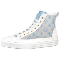 LOUIS VUITTON Stellar Ankles Sneakers 'Grey Blue White' Women's