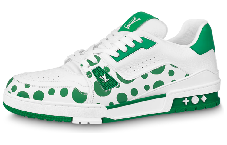 LOUIS VUITTON X Yayoi Kusama Sneaker 'White Green'