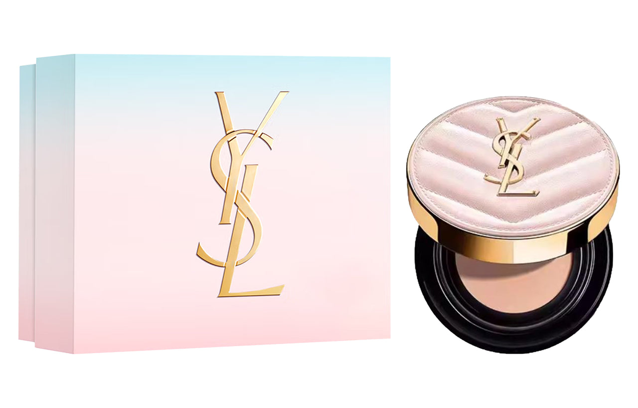 SAINT LAURENT Twilight Daybreak Limited Bright Pink Light Air Cushions Hydrating Brightening Skin Tone Natural 12g