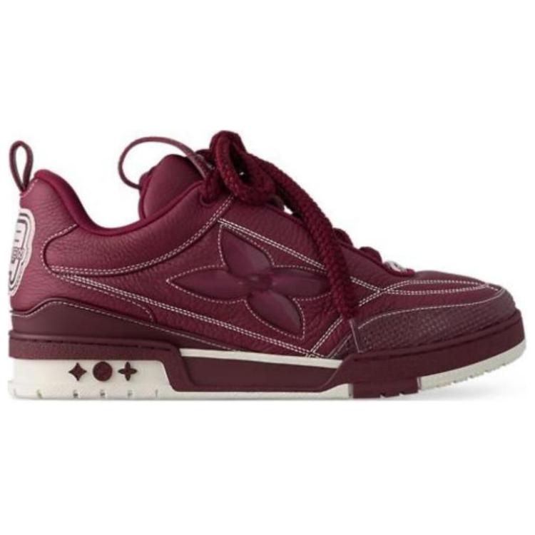 LOUIS VUITTON LV Skate Sneaker Bordeaux Red