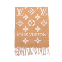 LOUIS VUITTON Knit Scarves Women's Brown