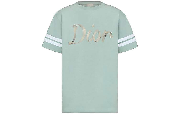 DIOR Dior Quarterly New Products FW22 T-Shirt Men's Light Green