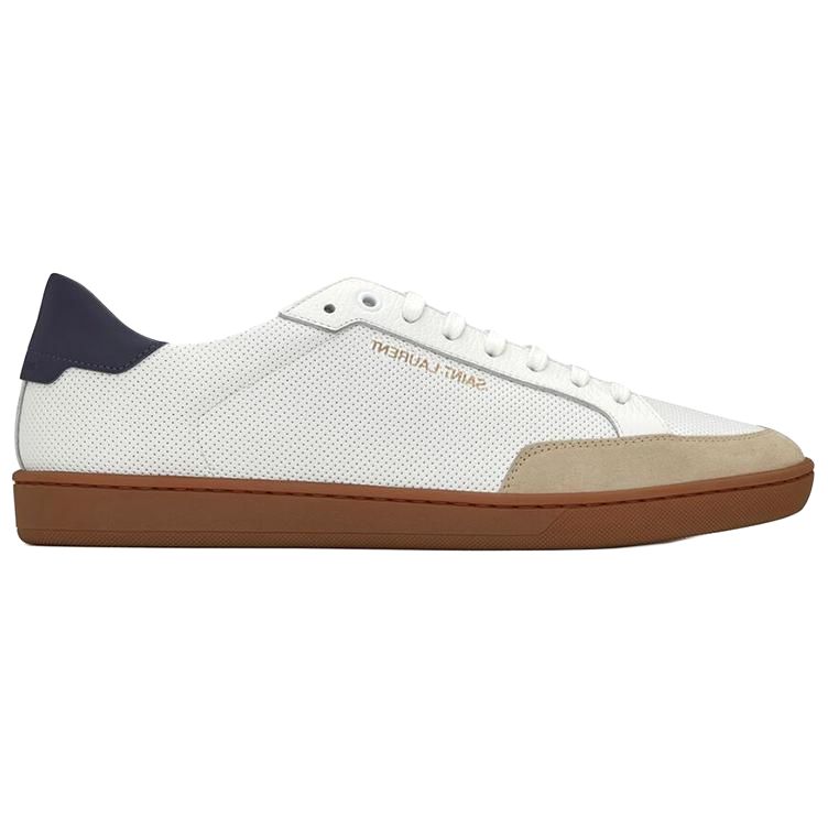 SAINT LAURENT Court Classic SL/10 Lace-Up Sneakers