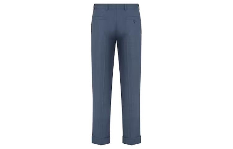 DIOR Suit Trouser Men's Blue Gray