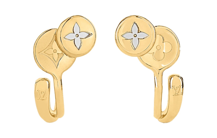 LOUIS VUITTON Earrings Women's Gold