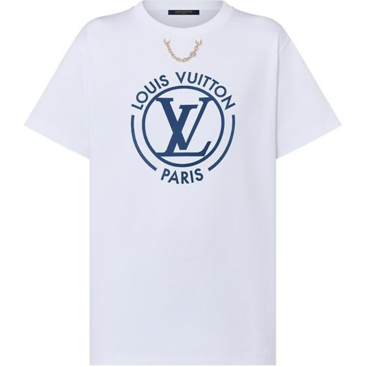 LOUIS VUITTON Flocked Lv T-Shirt