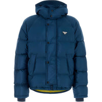 PRADA Triangle Logo Padded Puffer Jacket