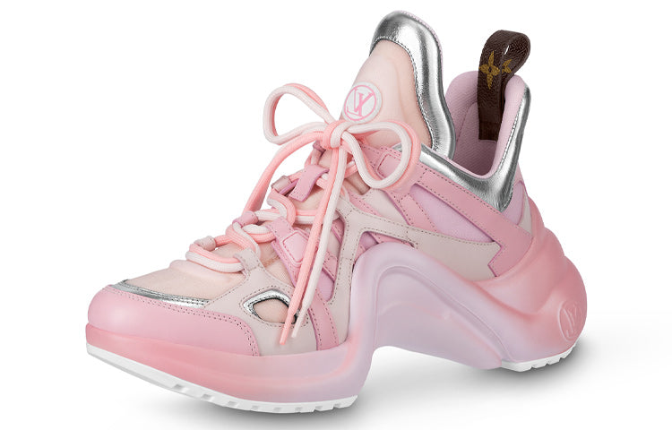 LOUIS VUITTON Archlight 1.0 Sneakers 'Pink Silver' Women's