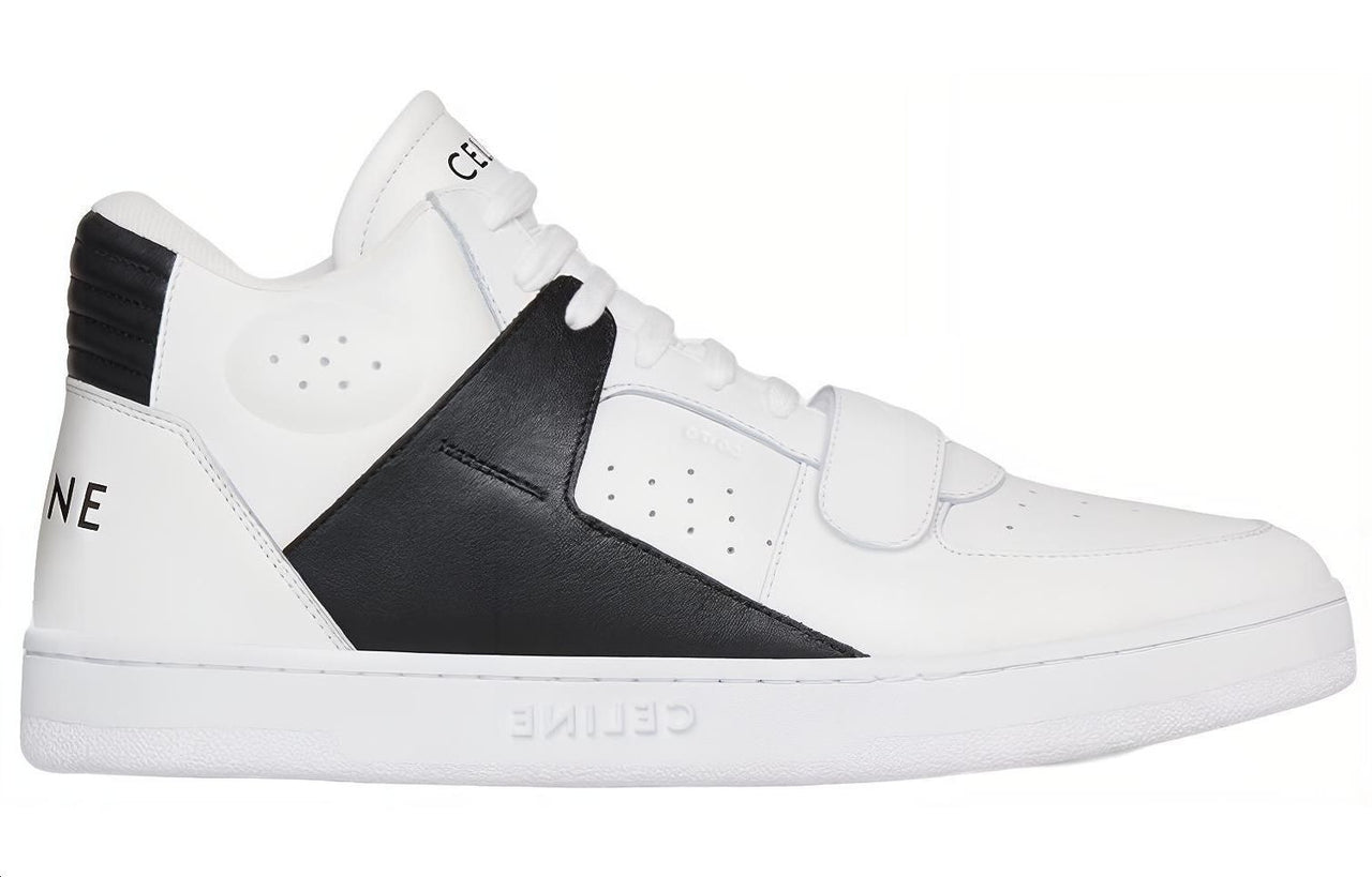 CELINE CT-02 Skateboard Shoes Women's White Black