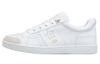 DIOR Star Platform Shoes Low Top Stylish Skateboarding Shoes Women's White