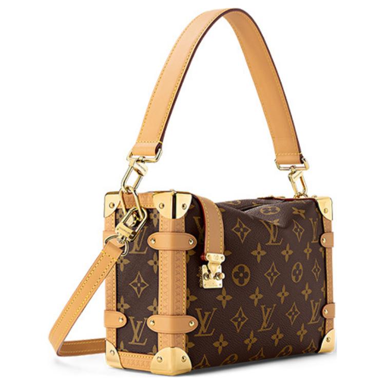 LOUIS VUITTON Side Trunk Handbag