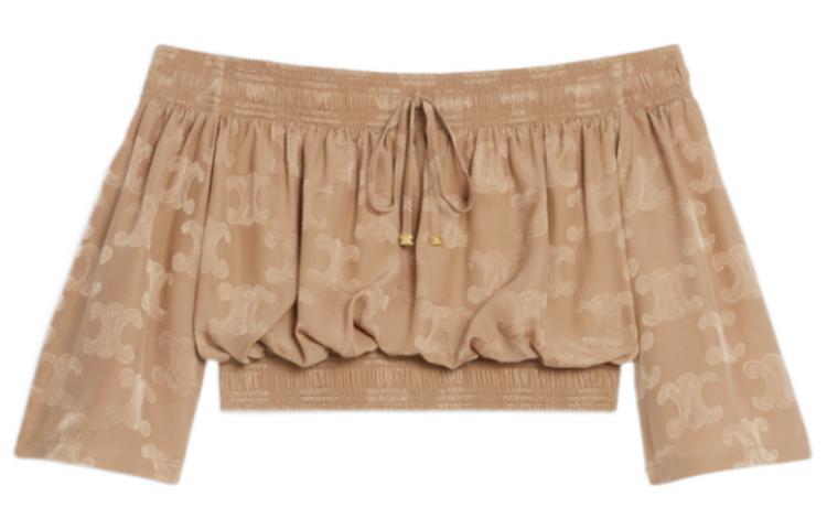 CELINE Shirts Women's Khaki
