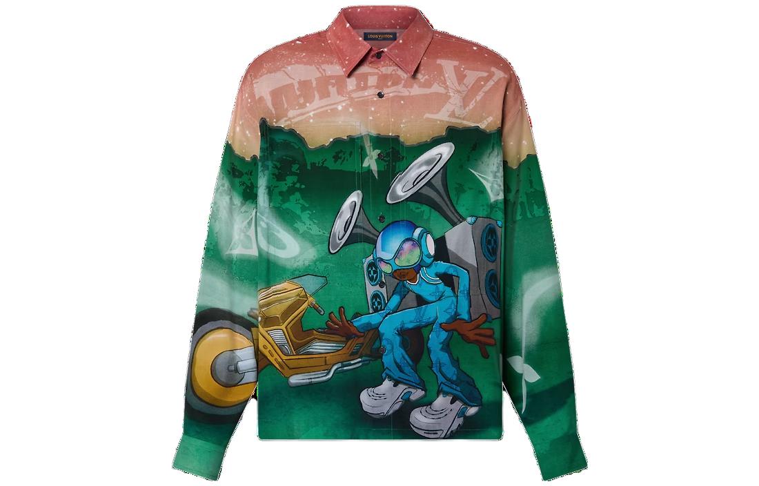 LOUIS VUITTON FW23 Shirt Men's Multicolor